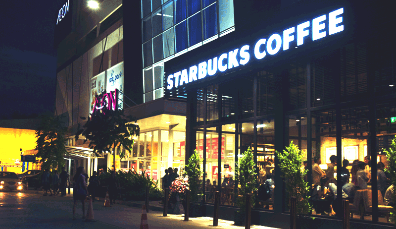 Starbuckes opend its second Cambodian shop at Aeon Mall Phnom Penh!